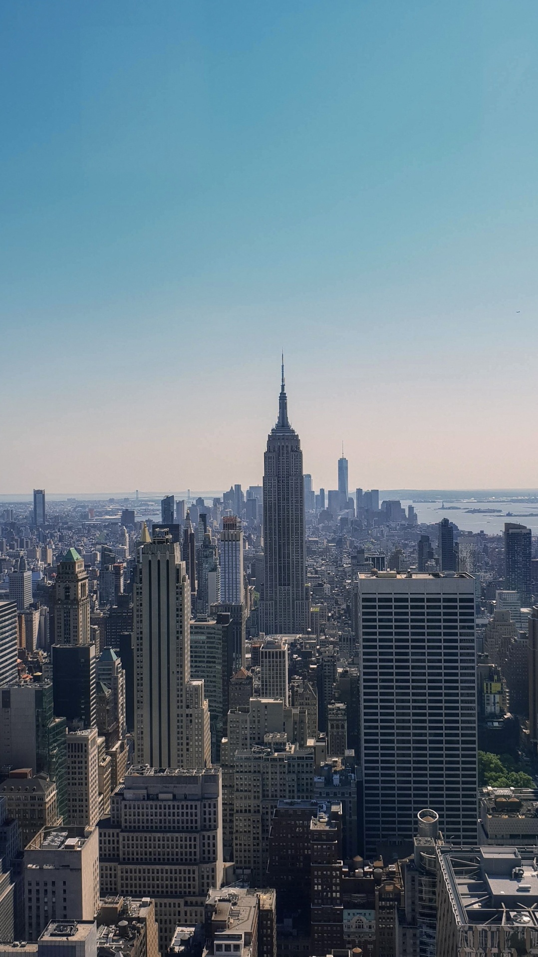 manhattan view, empire state building