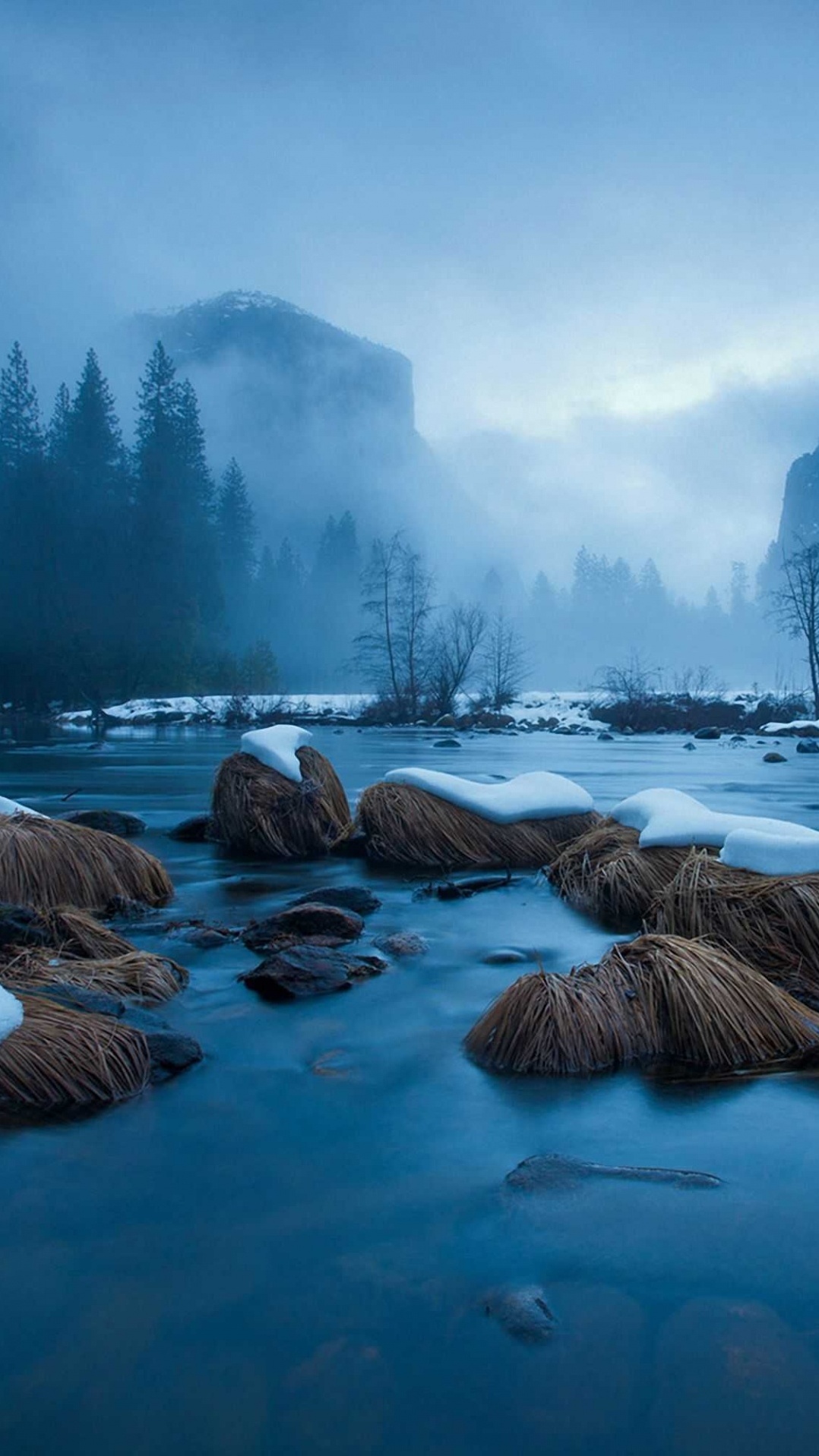 вода, отражение, небо, парк, природа