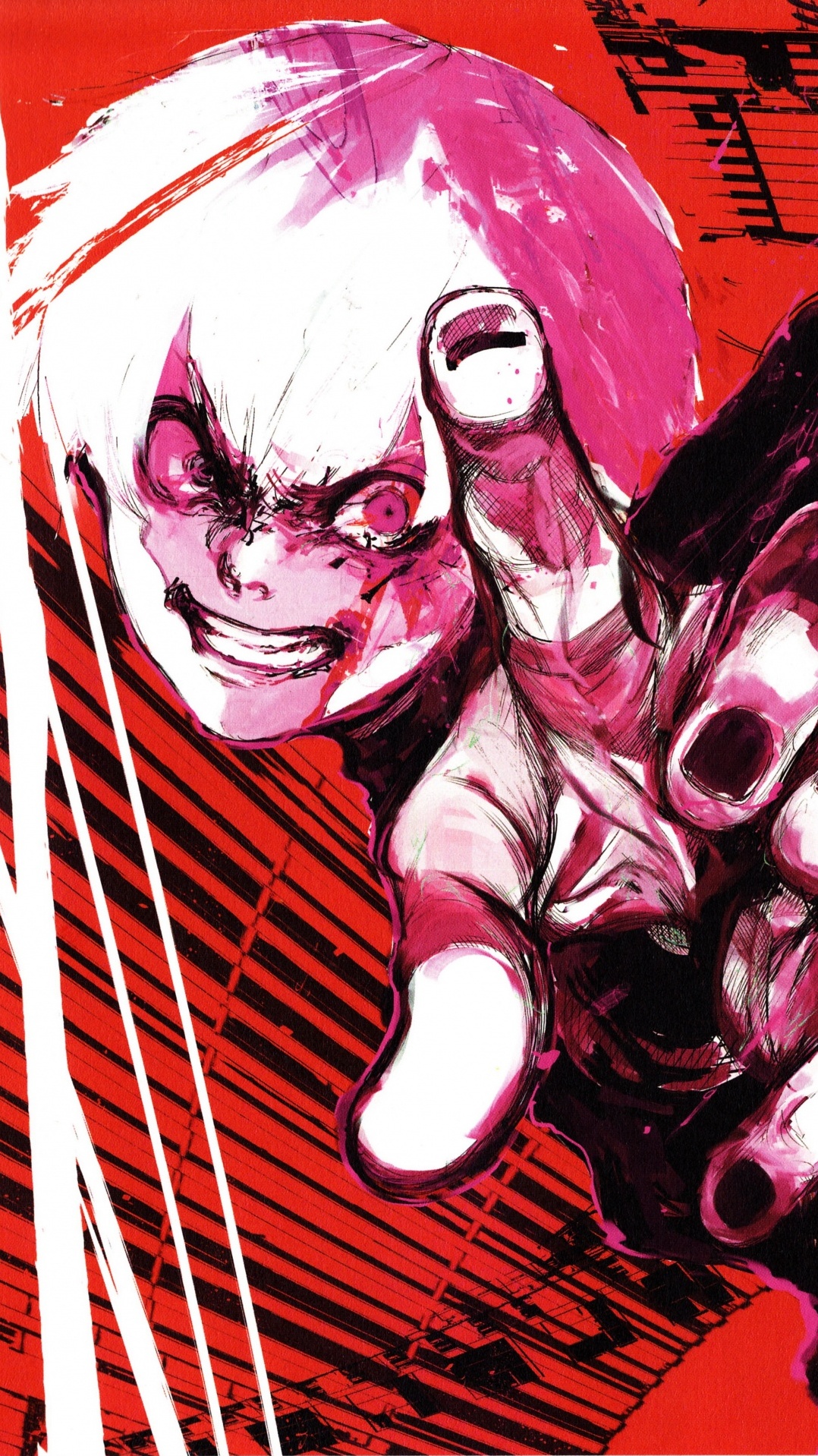 кен kaneki, ясу, токио вурдалак, фикция, токийский гуль - аниме