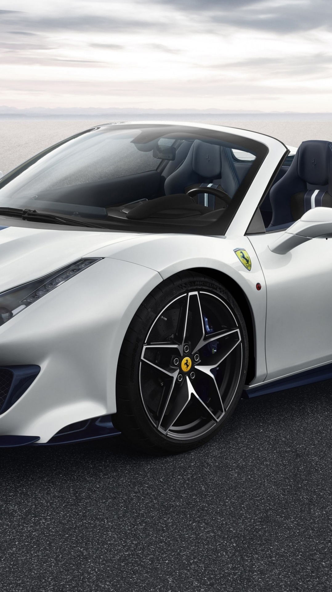 феррари f8, ferrari 488 трек паук, легковые автомобили, ferrari 488 track 2019 года, спорткар