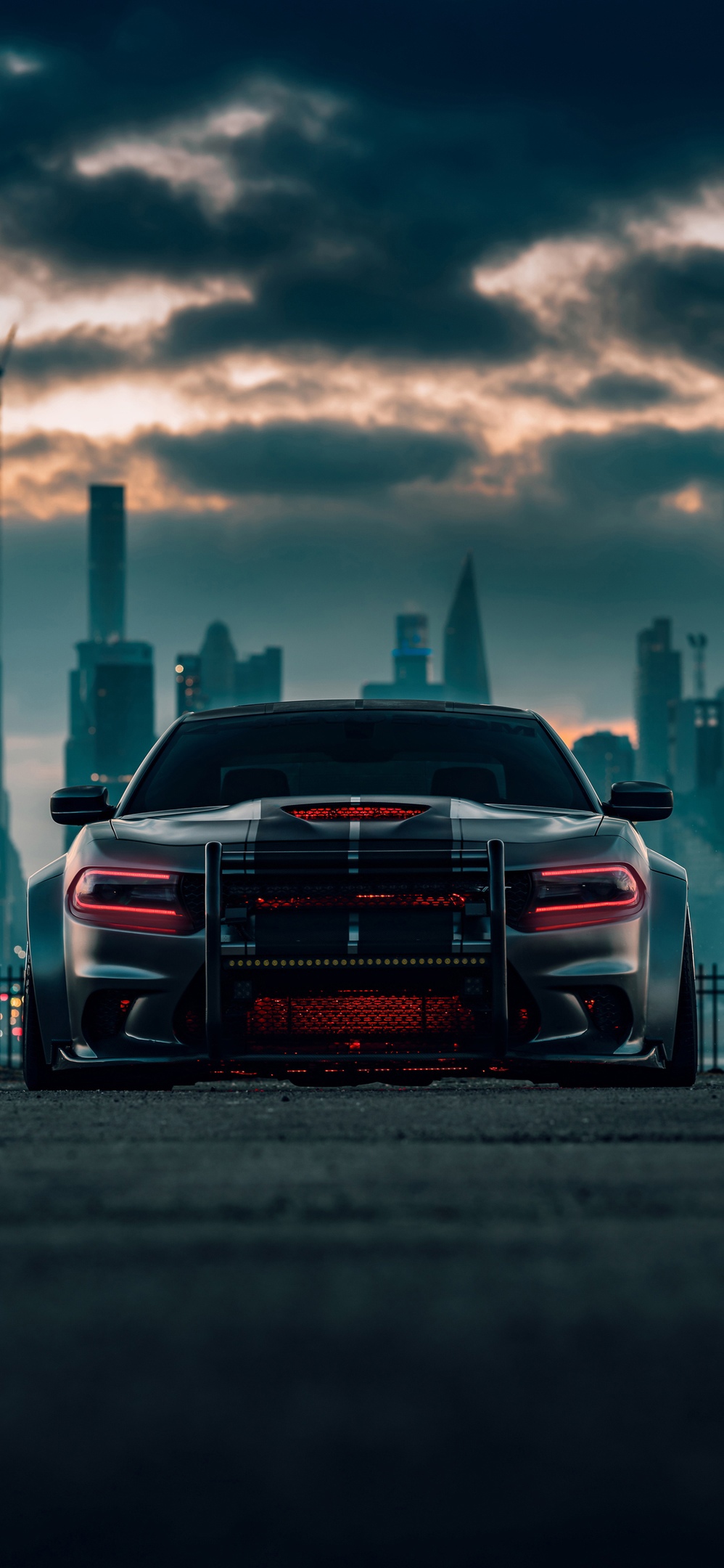 dodge charger hellacat черного цвета