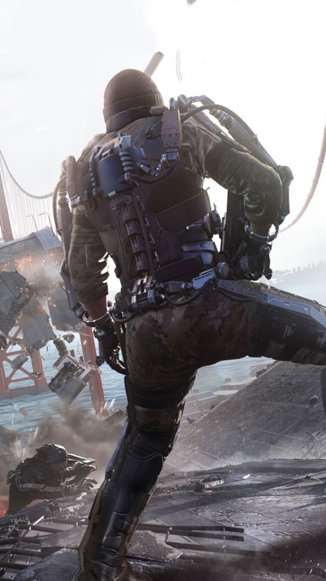 call of duty advanced warfare, компьютерная игра, call of duty 4 modern warfare, бедствие, война