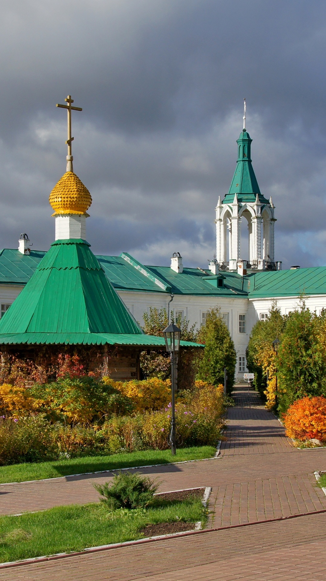 город, монастырь, шпиль, место поклонения, здание