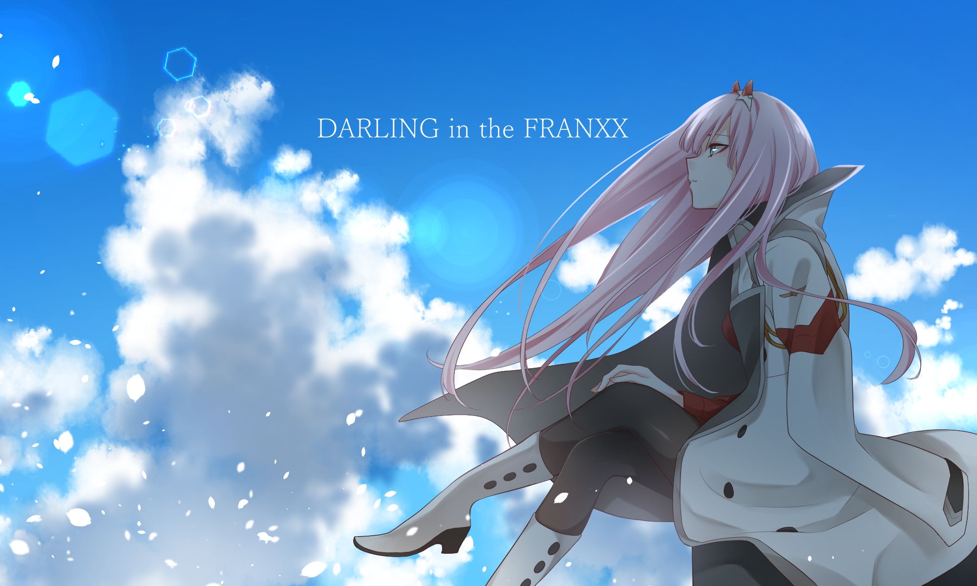 zero two (дорогая в franxx), милый во франксе, аниме