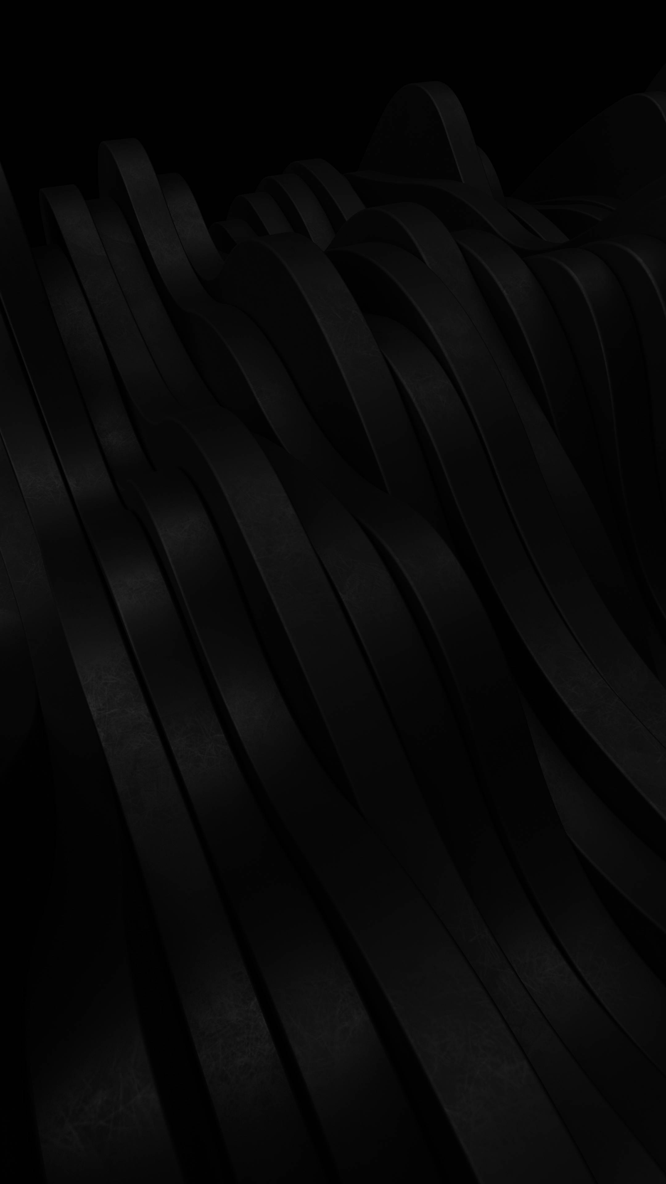 абстрактный 3d минималистичный черный телефон
