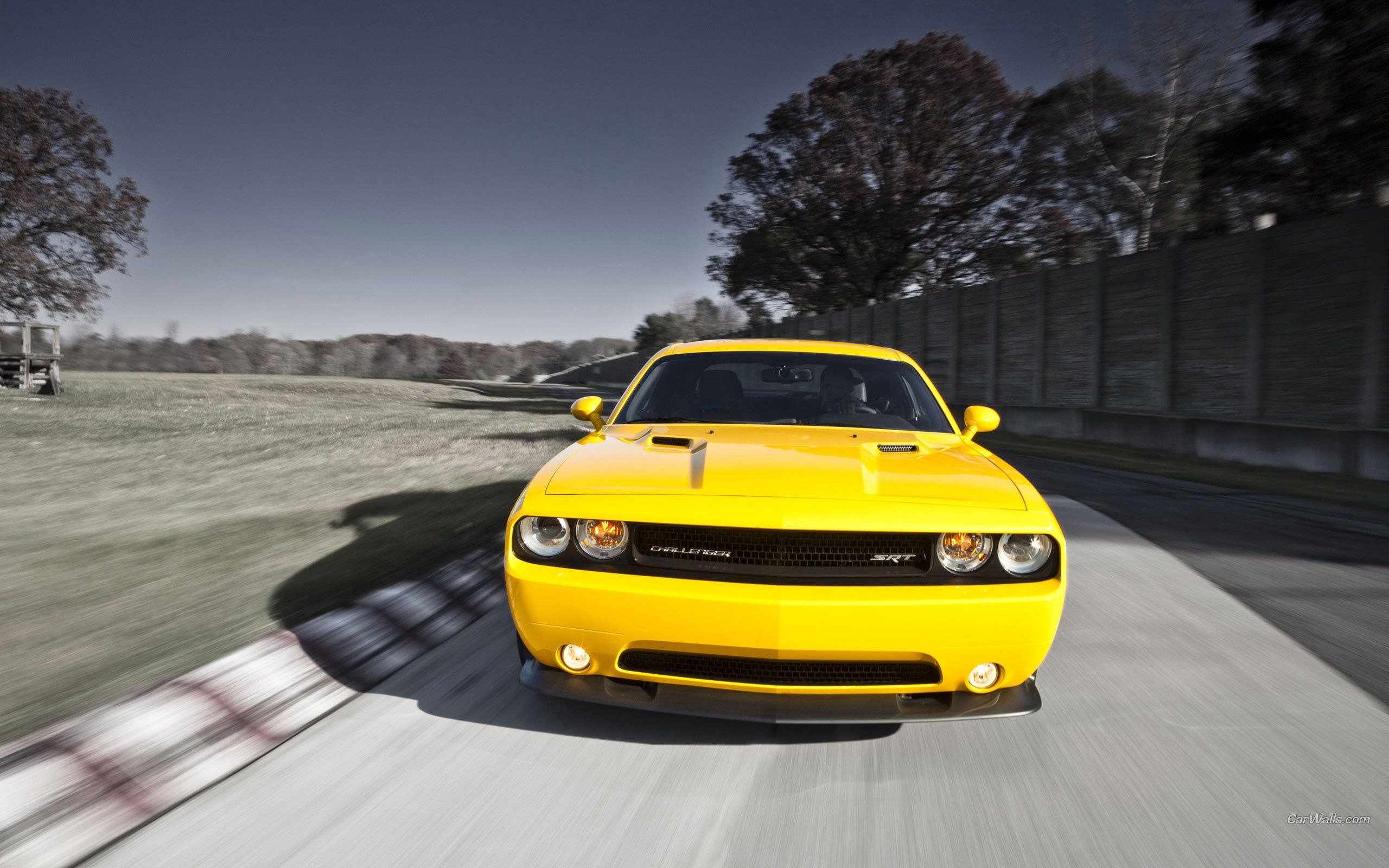 тачки (cars), стиль, скорость, dodge challenger, машины, srt8 392, желтый