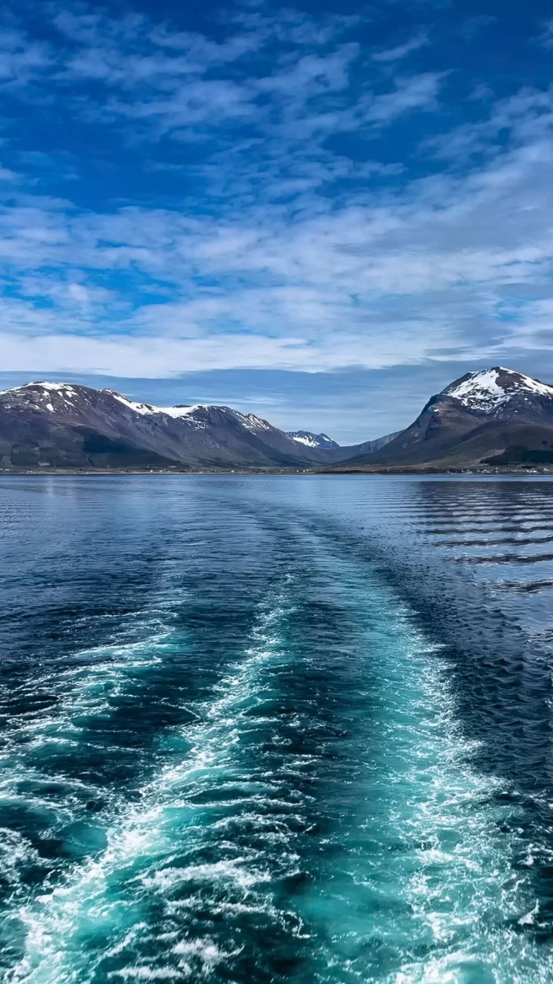 гора, природа, лофотен, водоем, море