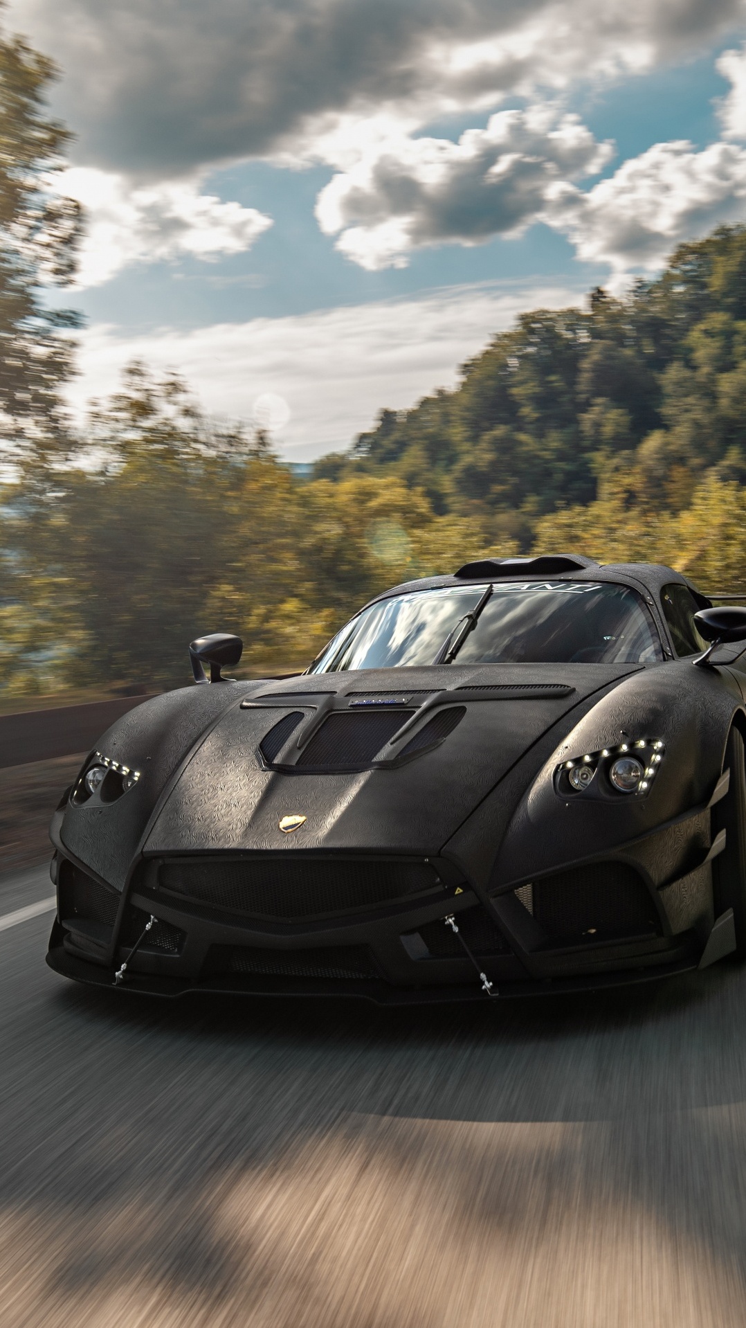 pagani zonda, авто, суперкар, спорткар, маццанти для evantra