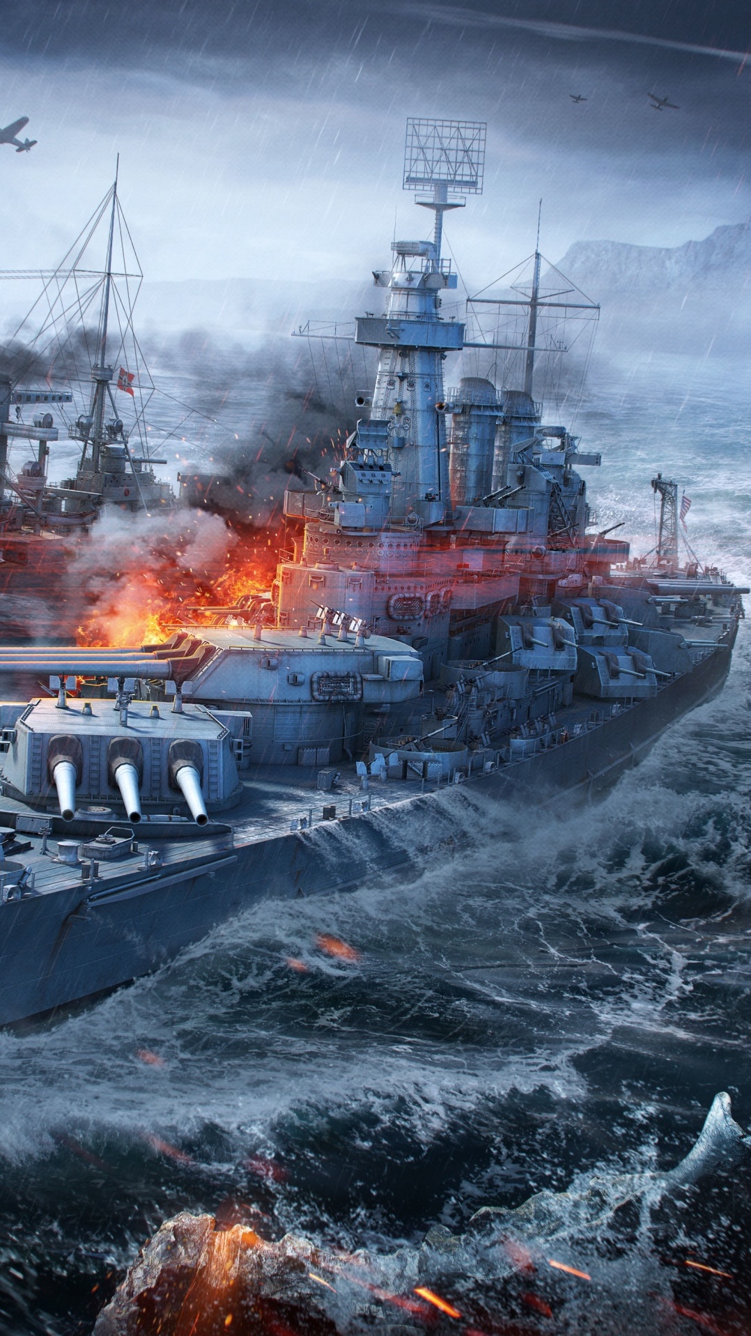 линкор, мир боевых кораблей, многопользовательская онлайн игра, военный корабль, wargaming
