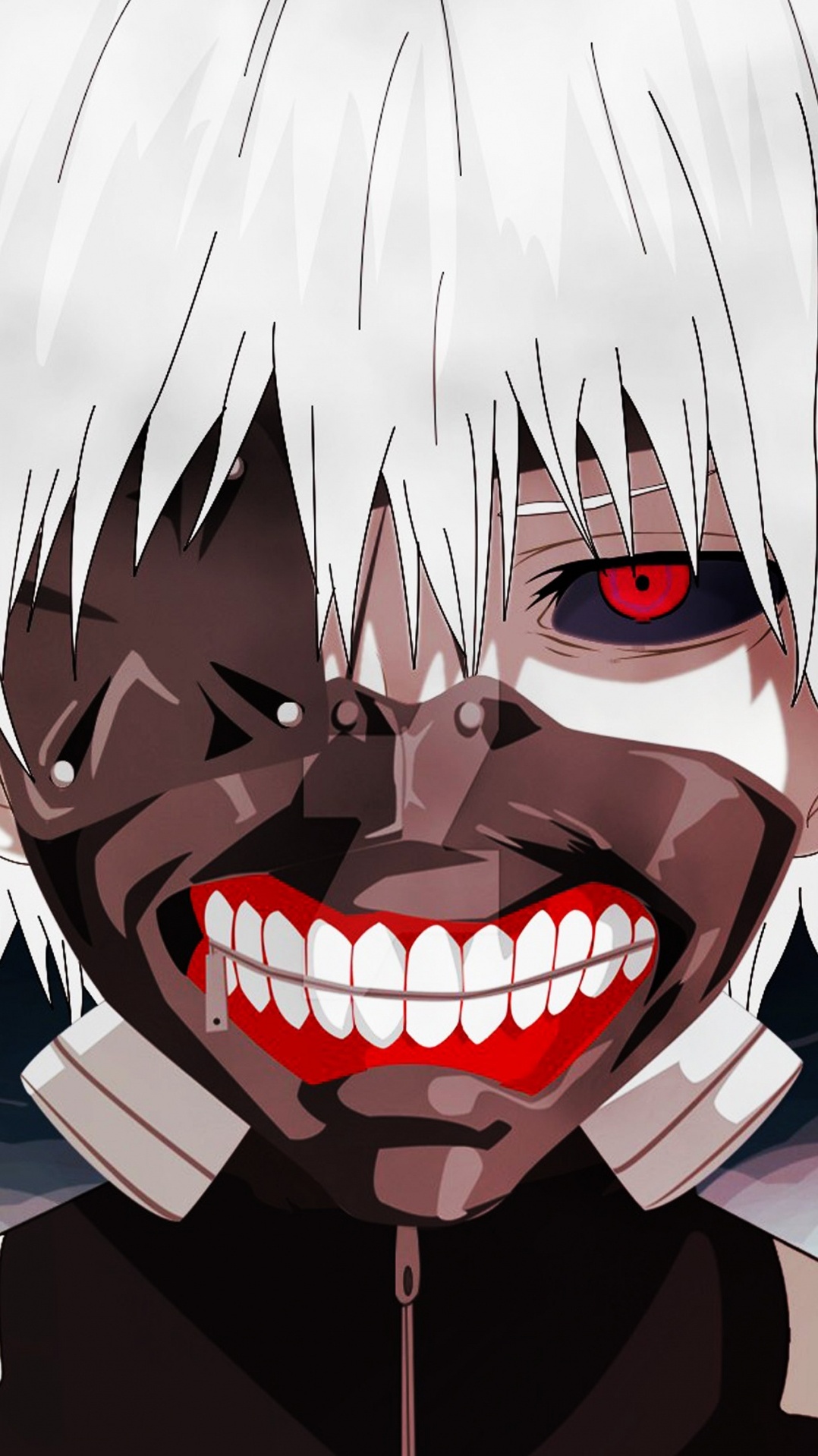 кен kaneki, вурдалак, токио вурдалак, аниме, рот