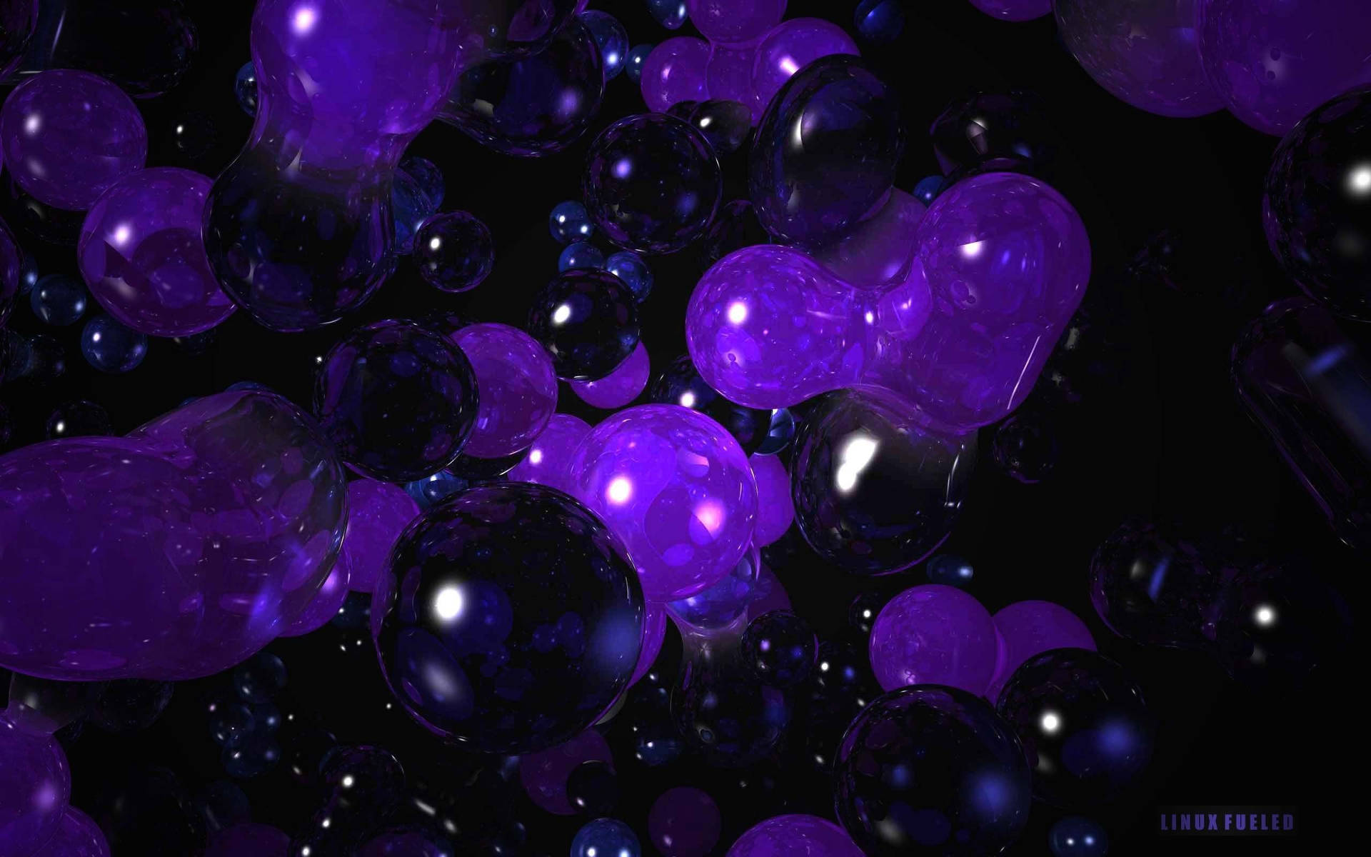 фиолетовые эстетические абстрактные воздушные шары