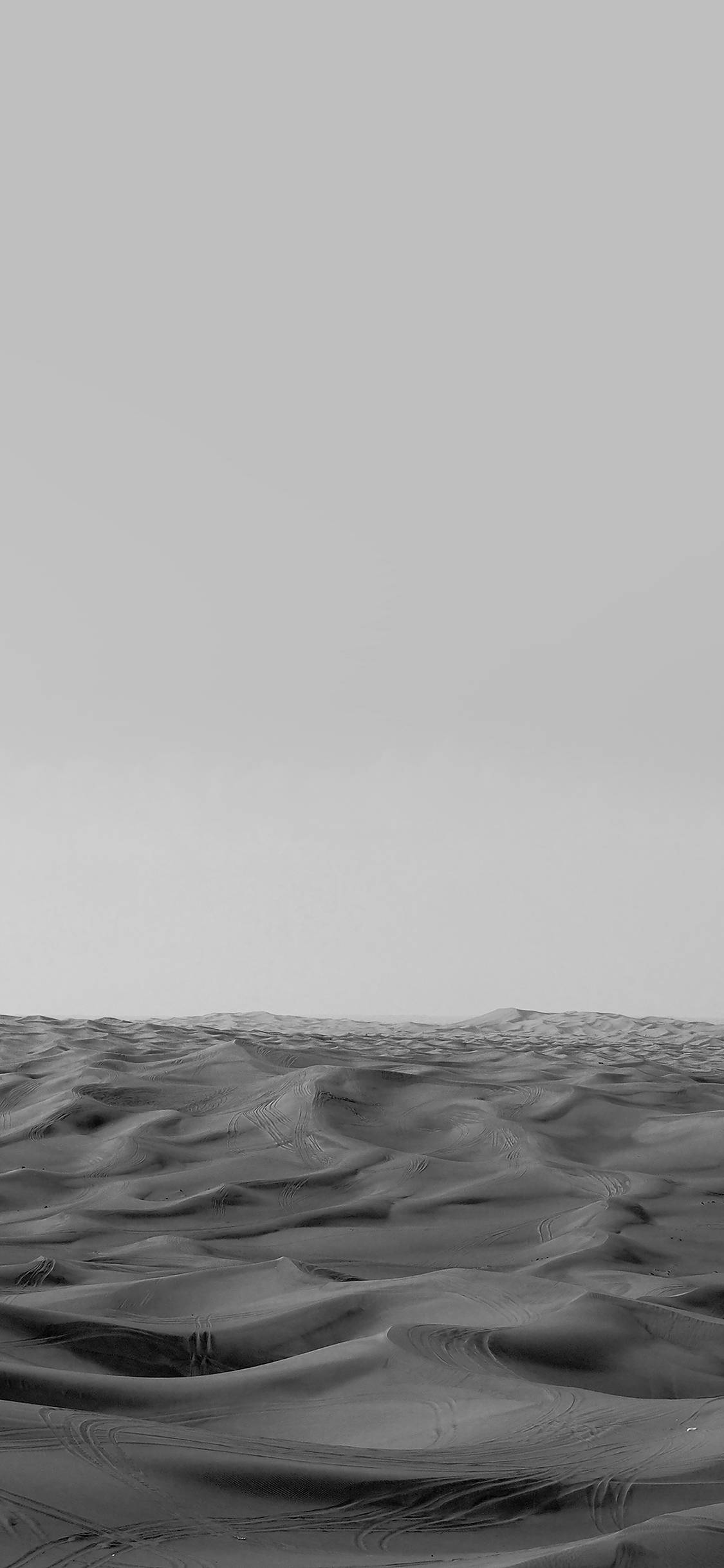 песчаные дюны пустыни минимальный темный iphone