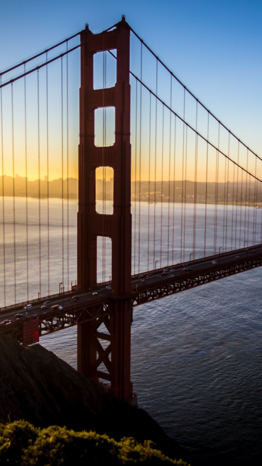 мост golden gate, санфранциско, батареи спенсер, вода, мост