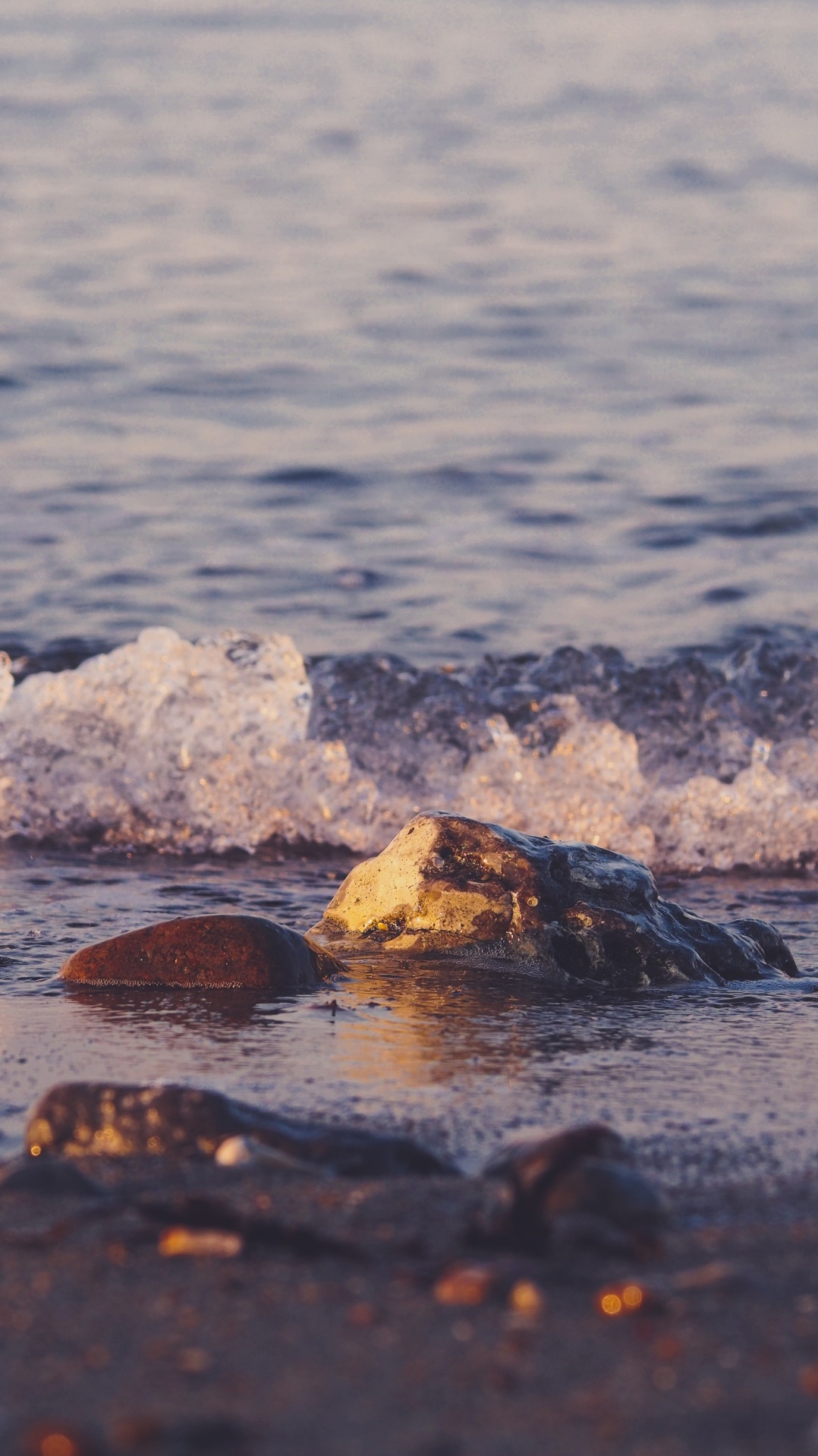 вода, океан, пляж, волна, море