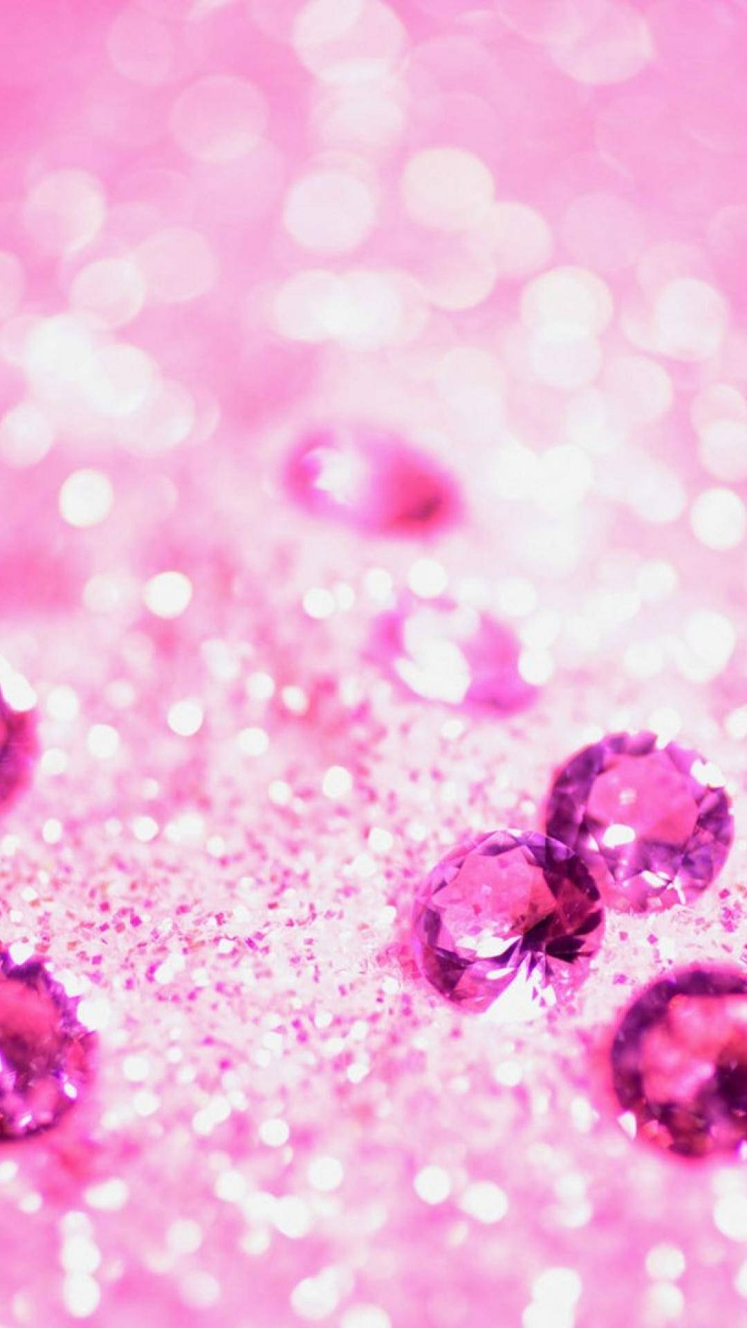 эстетичные девчачьи розовые бриллианты