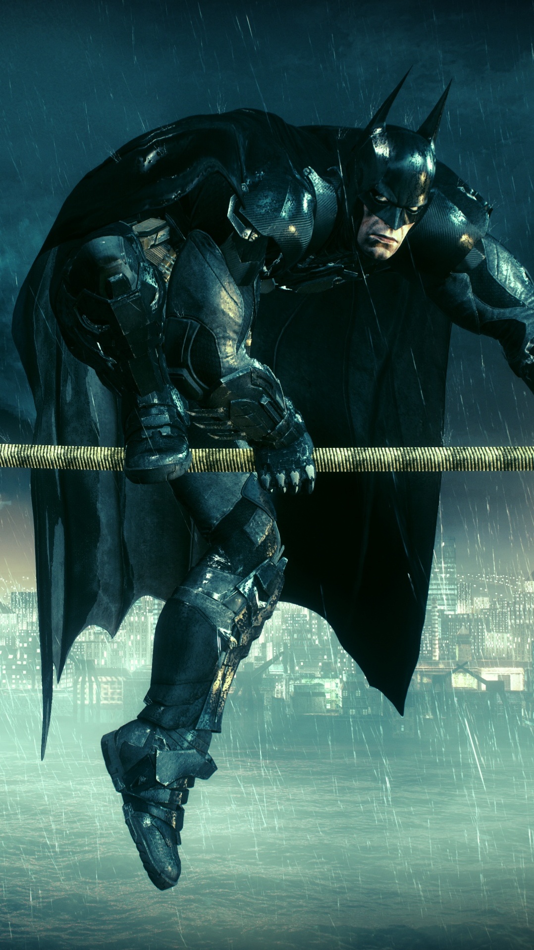 бэтмен рыцарь аркхема, женщина кошка, компьютерная игра, цифровой композитинг, бэтмен