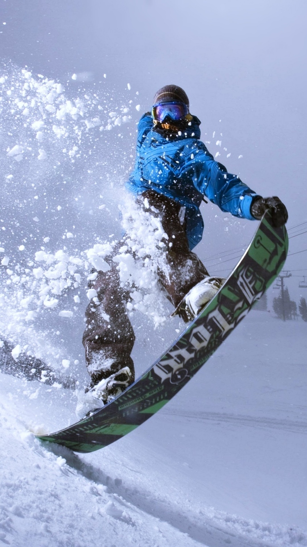 сноуборд, лыжник, экстремальный вид спорта, снег, занятие спортом