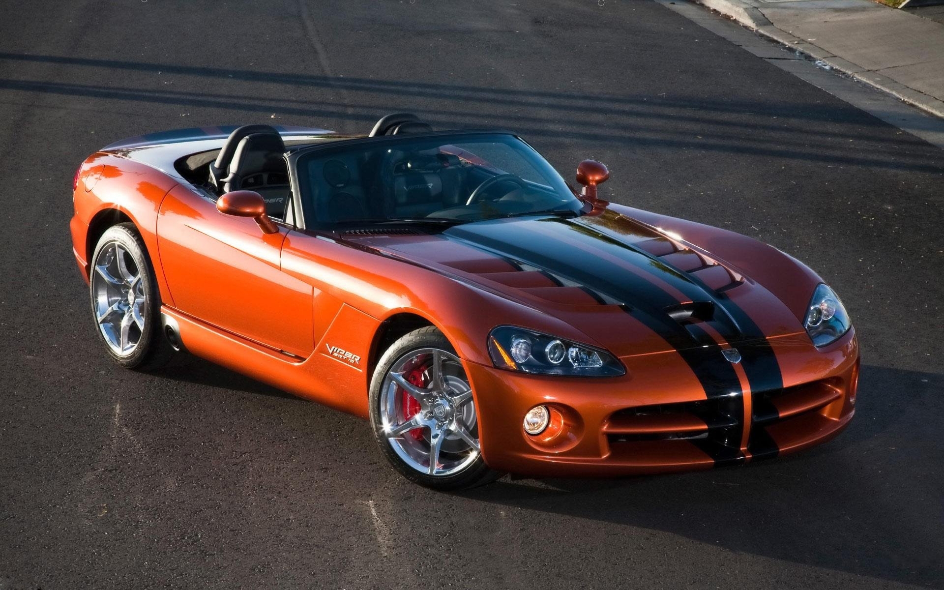 машины, додж вайпер (dodge viper), транспорт