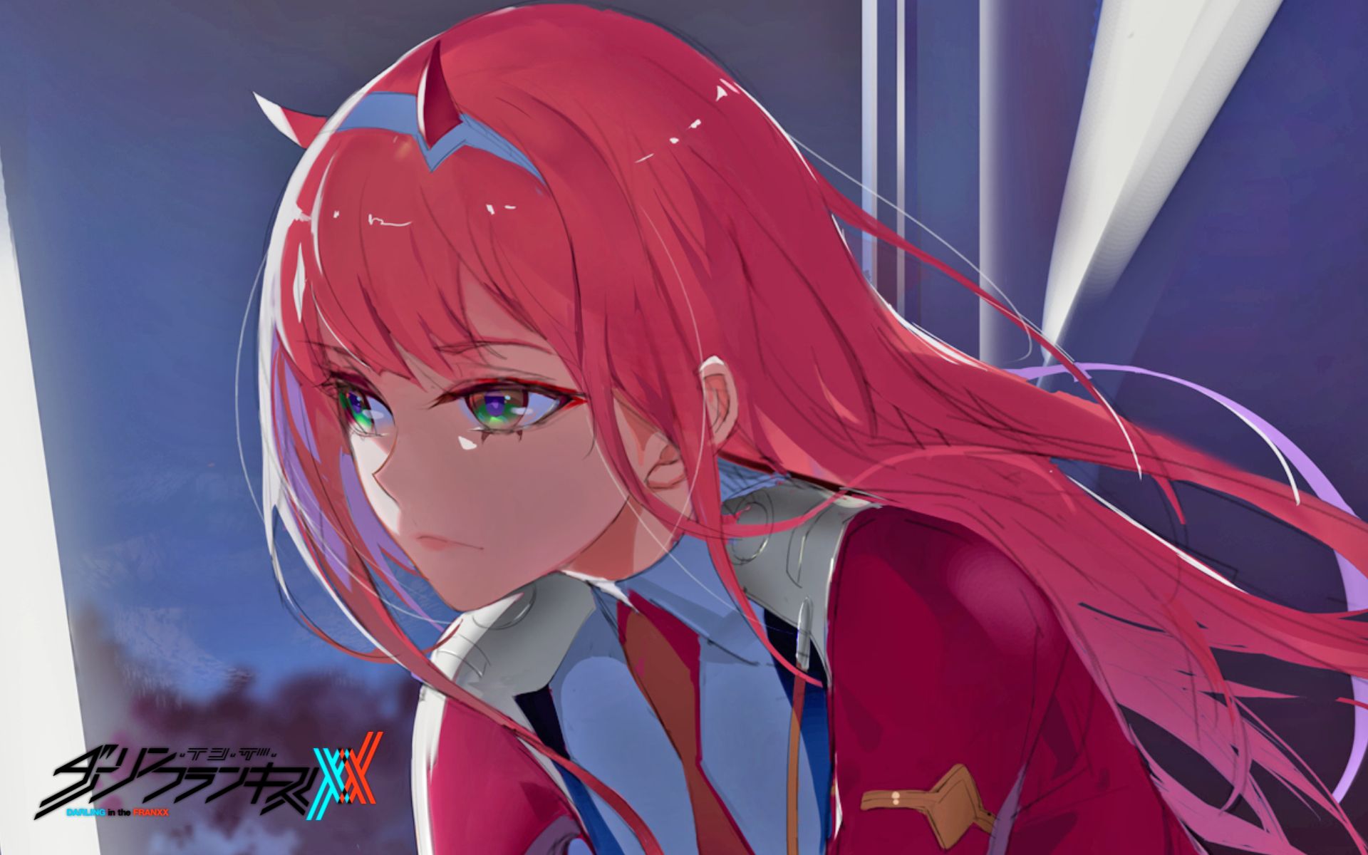 zero two (дорогая в franxx), милый во франксе, розовые волосы, аниме