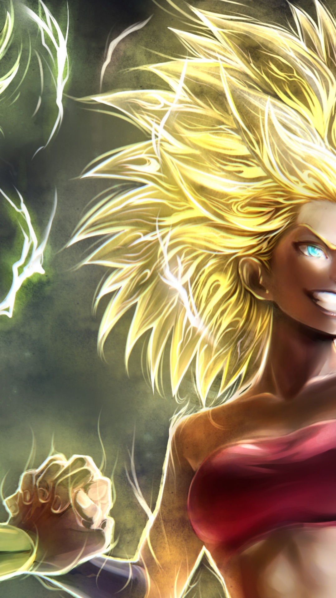 caulifla, броли, дракон мяч супер, капуста и цветная капуста, гоку