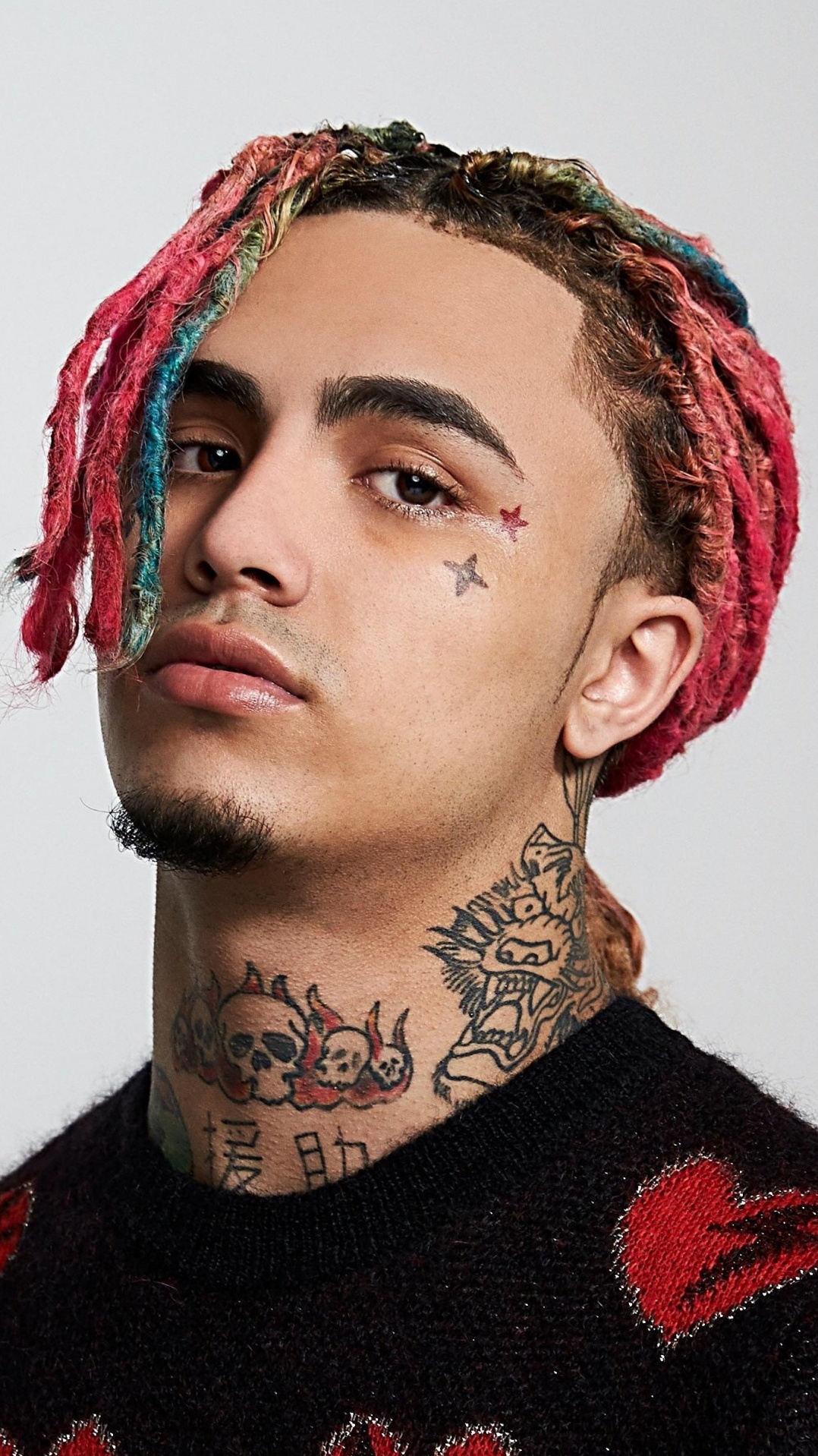 реппер, лицо, волосы, lil pump, гуччи банды