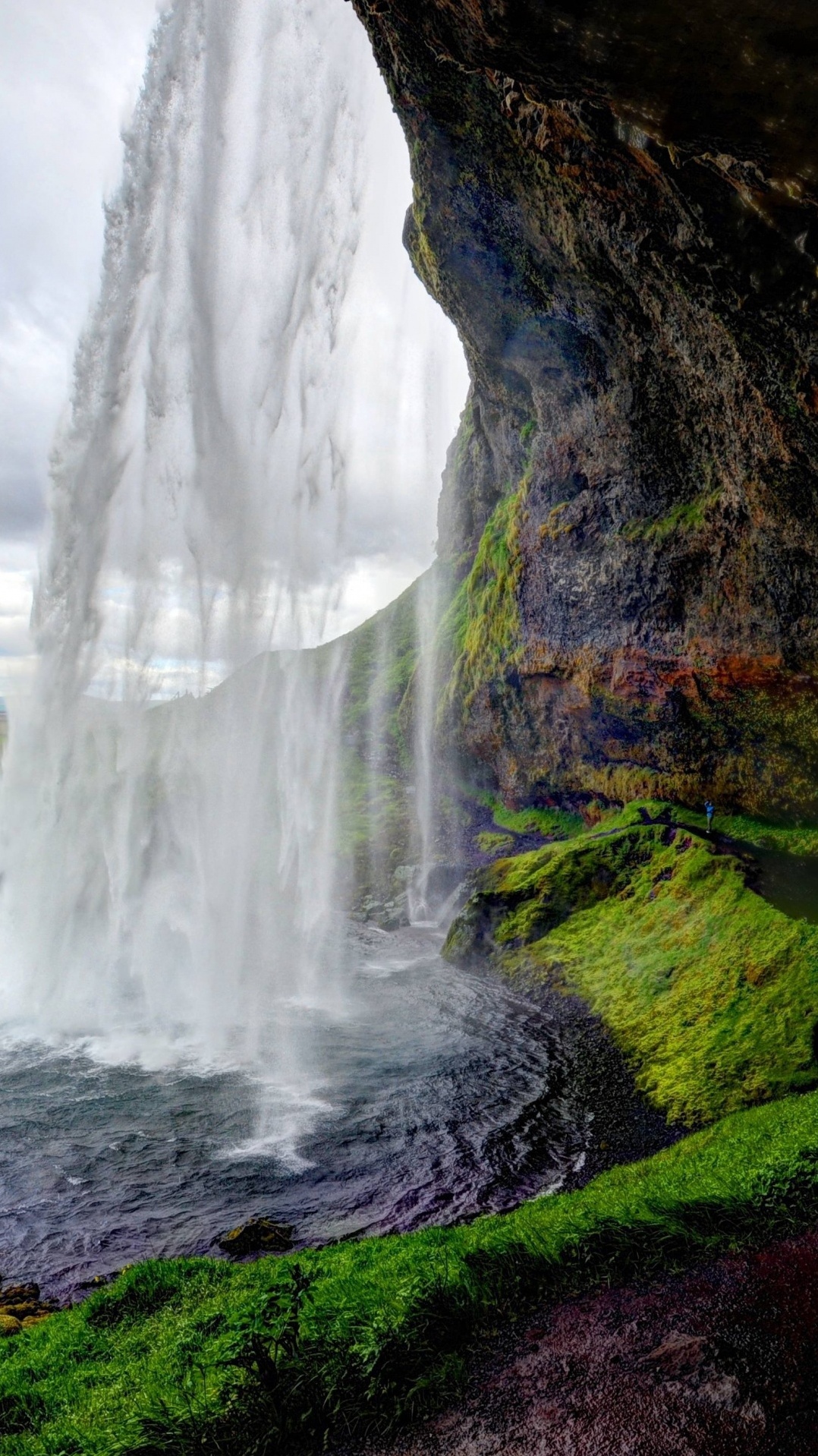 водопад, вода, skgafoss, селйяландсфосс, природа