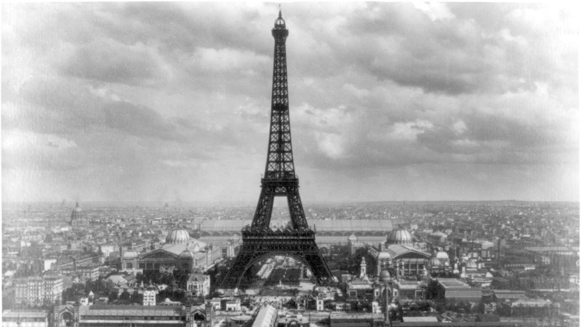 парижское черно-белое искусство