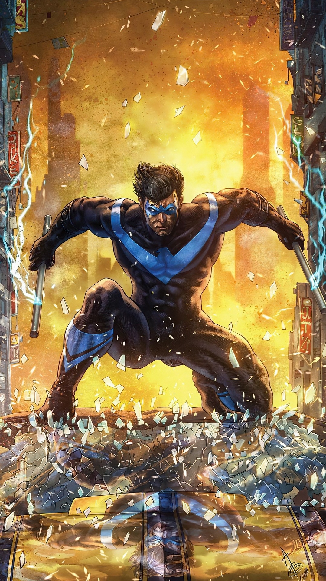 nightwing 2016-77, дик грейсон, найтвинг, nightwing 77 2020, бэтмен