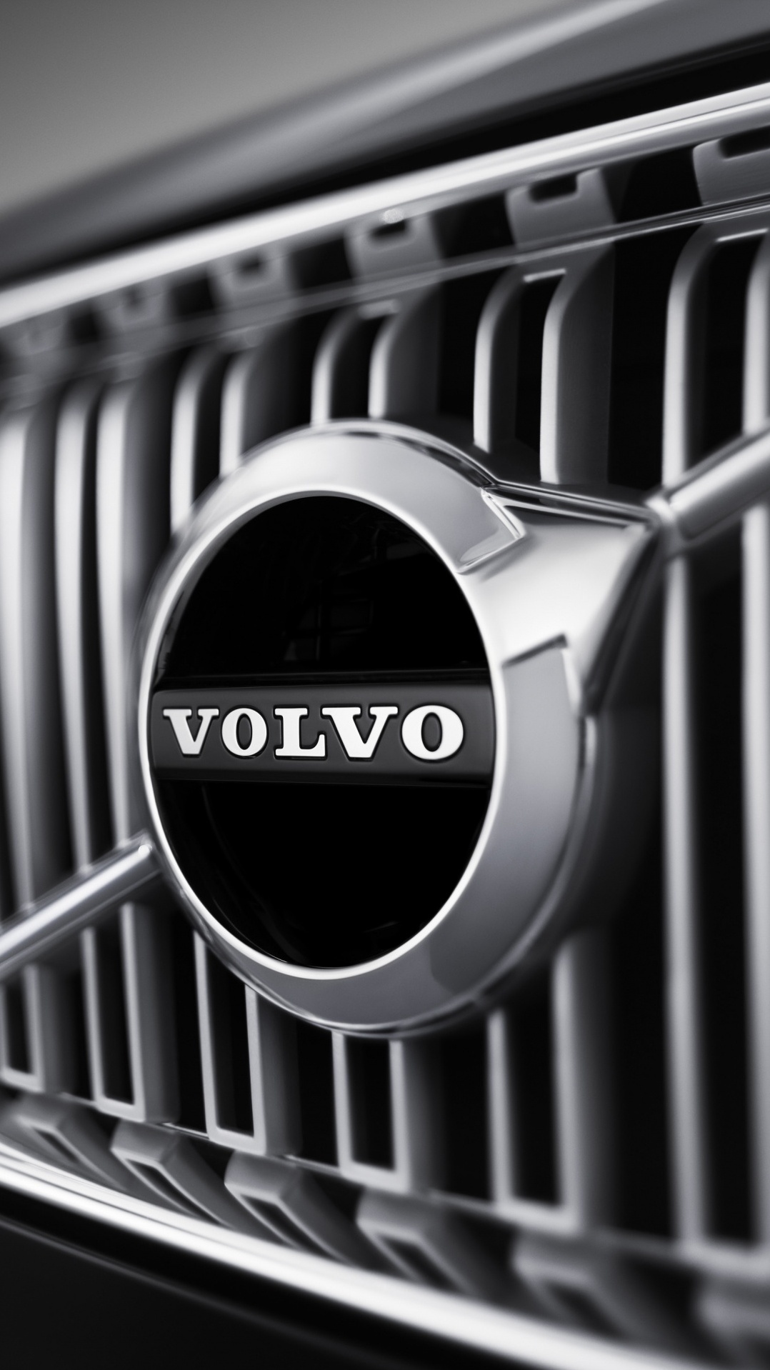 авто, черный и белый, автомобили volvo, решетка, компания volvo