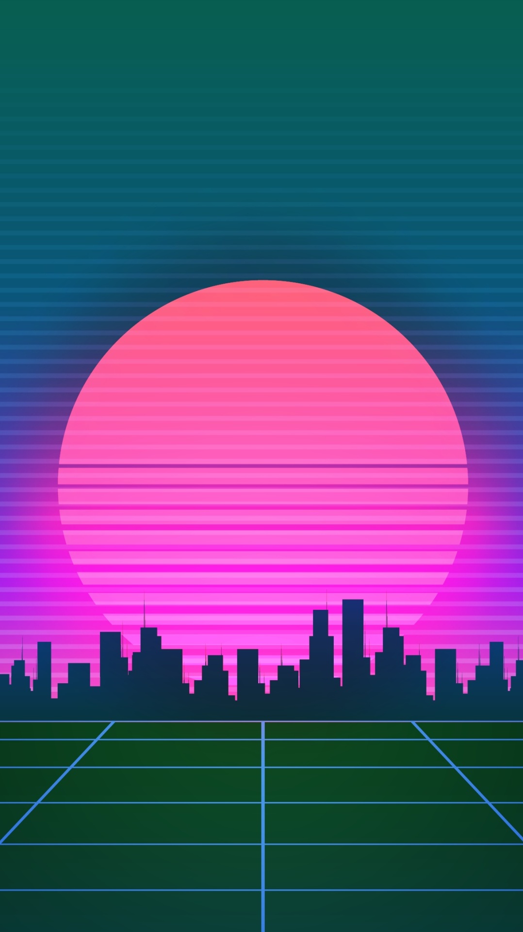 synthwave, окружающая среда, ретровейв, киберпанк, пурпур