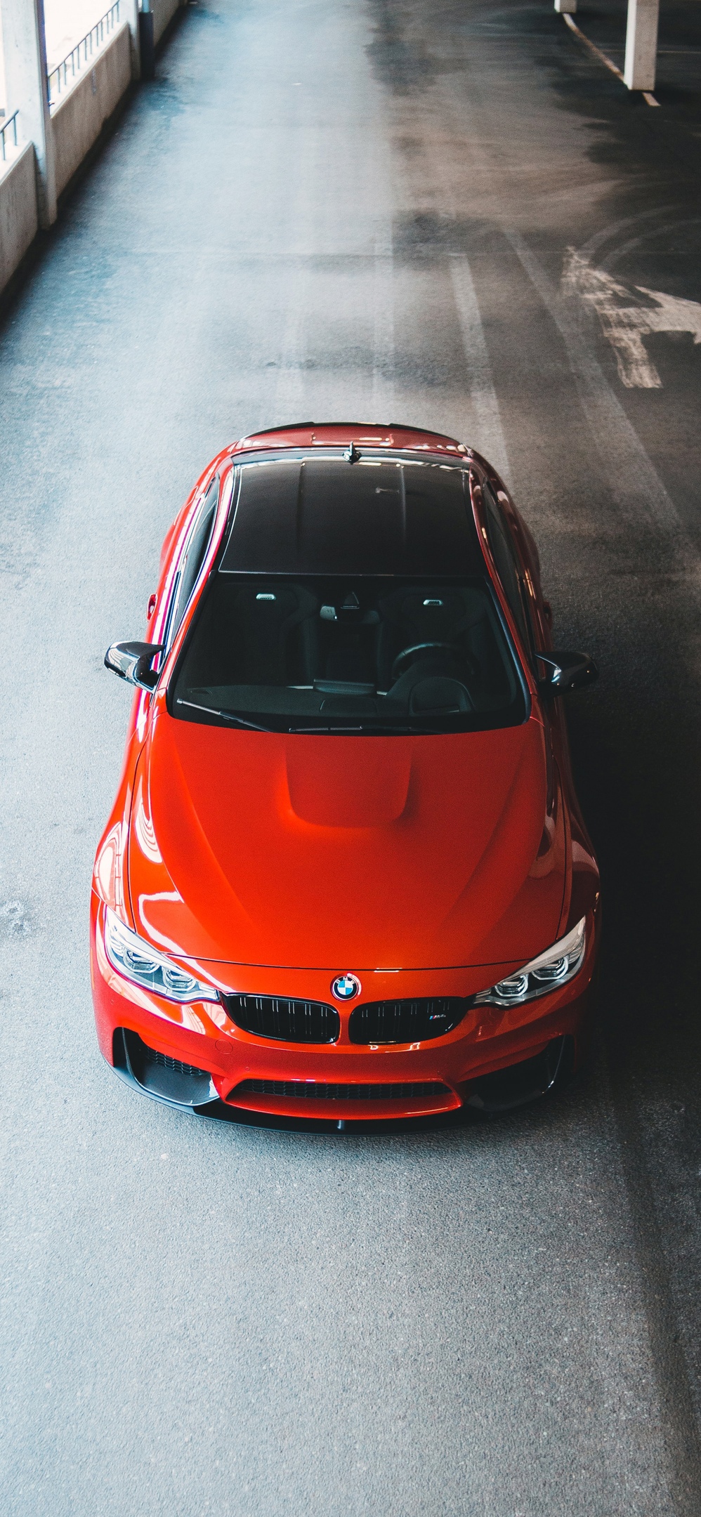 bmw m4 кузов e92 красного алого цвета