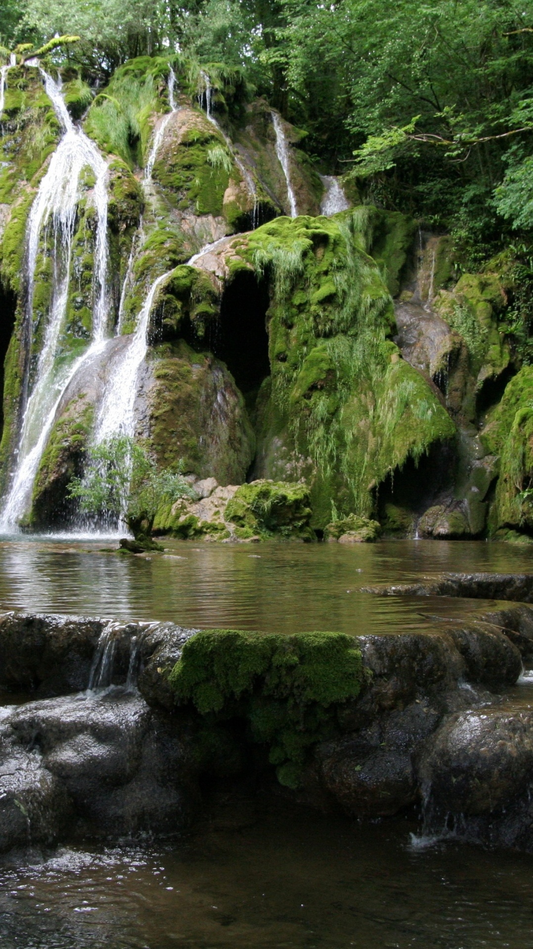 парк, водопад, водоем, природа, национальный парк