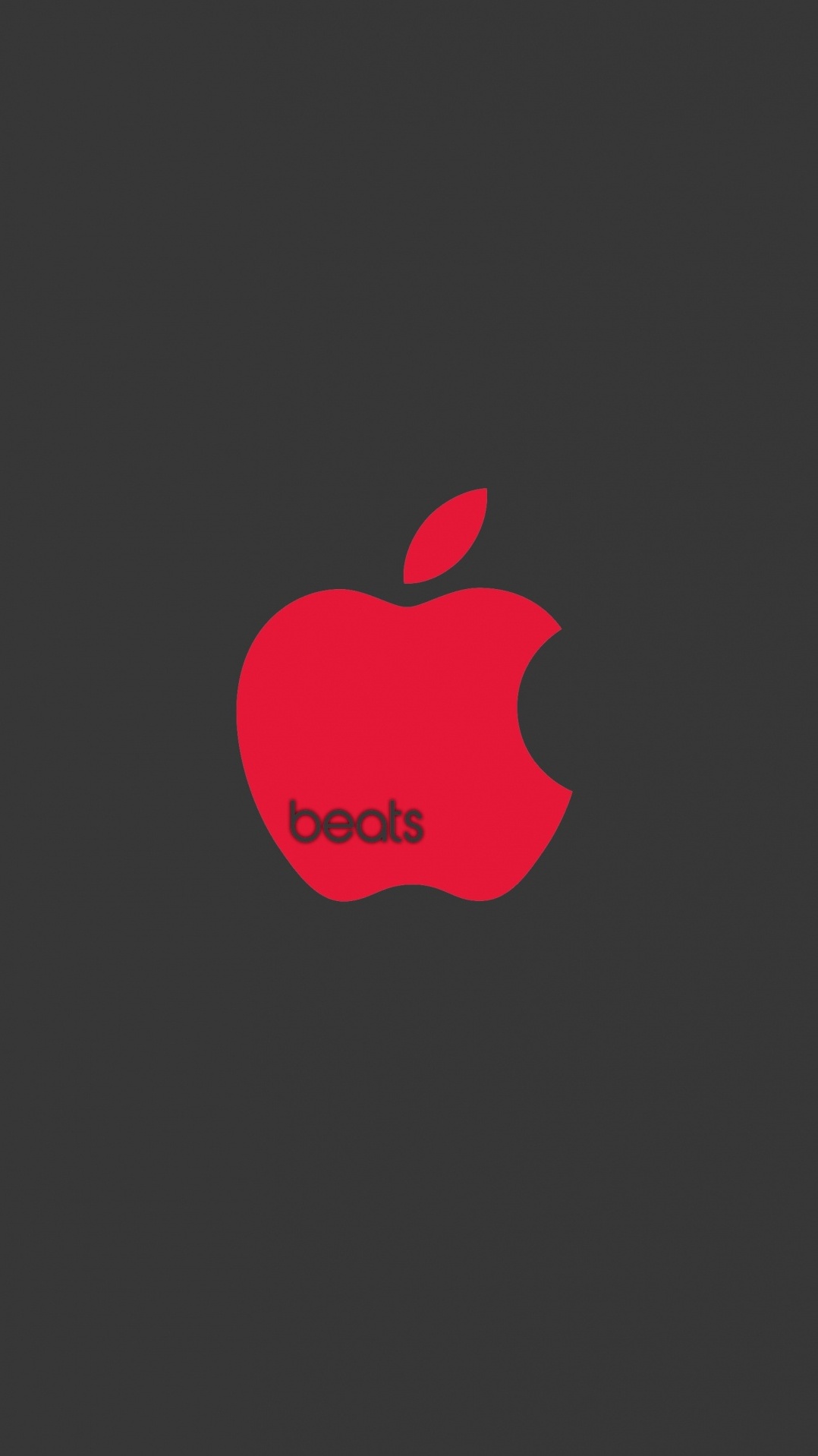 красный цвет, beats electronics, фрукты, лого, apple