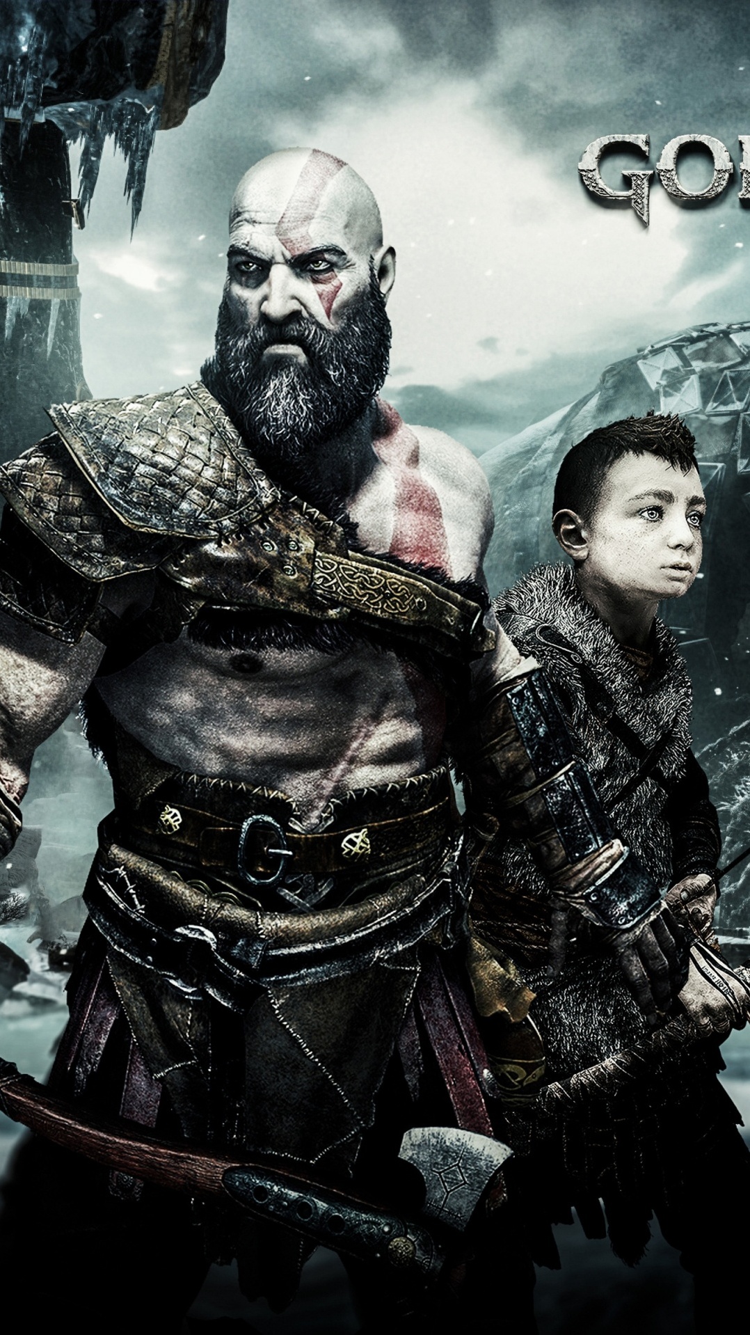 кино, god of war, кратос, компьютерная игра, playstation 4