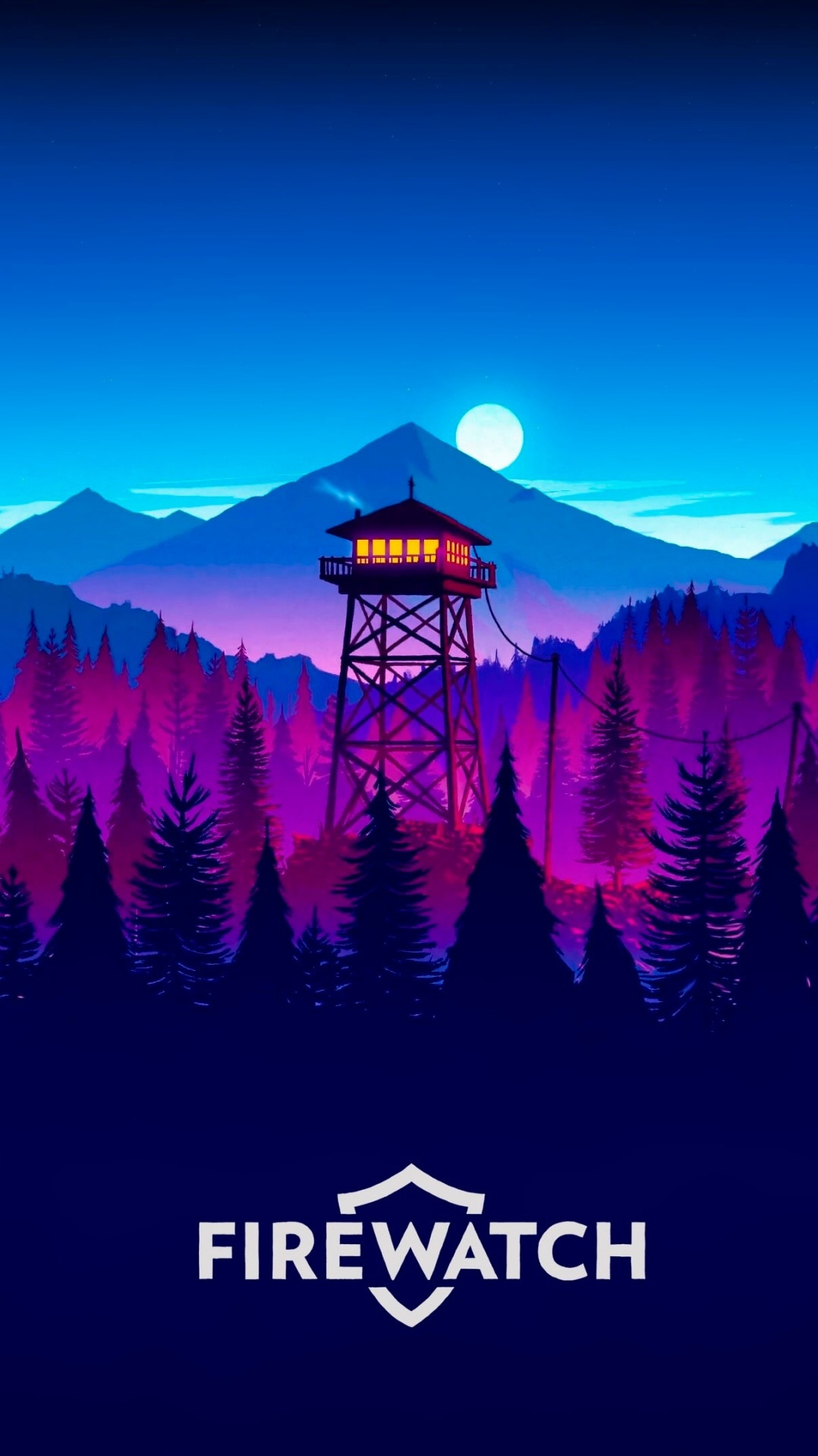 firewatch, арт, иллюстрация, олли мосс firewatch, кампо санто