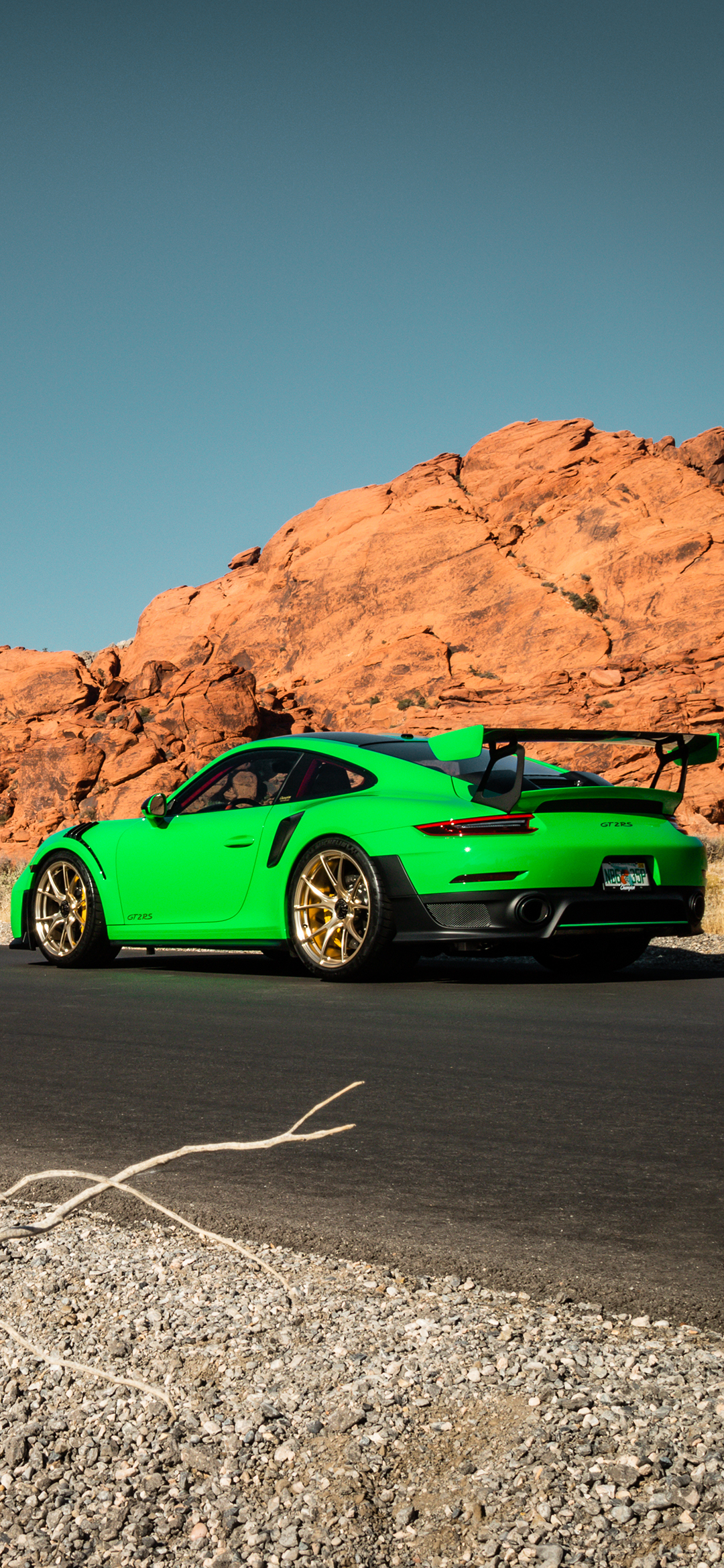 porsche 911 gt rs2 зеленый