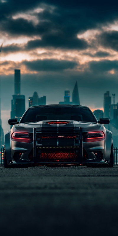 dodge charger hellacat черного цвета