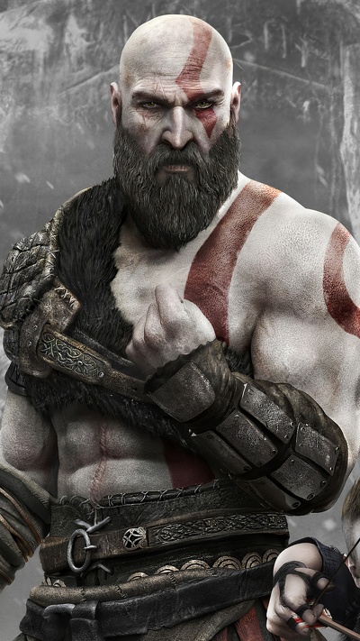god of war, стратегии видео игры, экшн игра, борода, игры
