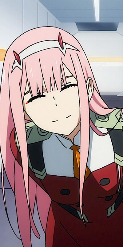 милый во франксе, аниме, рога, розовые волосы, военная форма, zero two (дорогая в franxx)