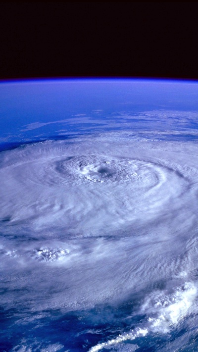 атмосфера, тропический циклон, буря, космическое пространство, циклон