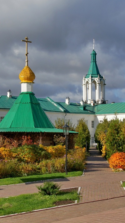 город, монастырь, шпиль, место поклонения, здание