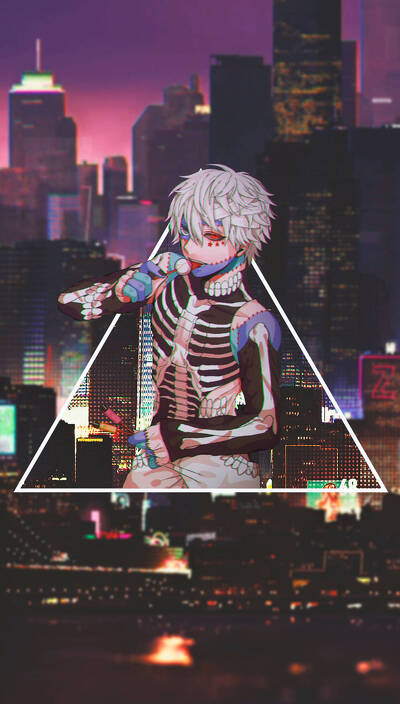 классный аниме-мальчик pfp kaneki supreme