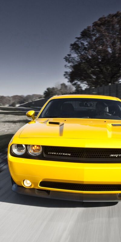 тачки (cars), стиль, скорость, dodge challenger, машины, srt8 392, желтый