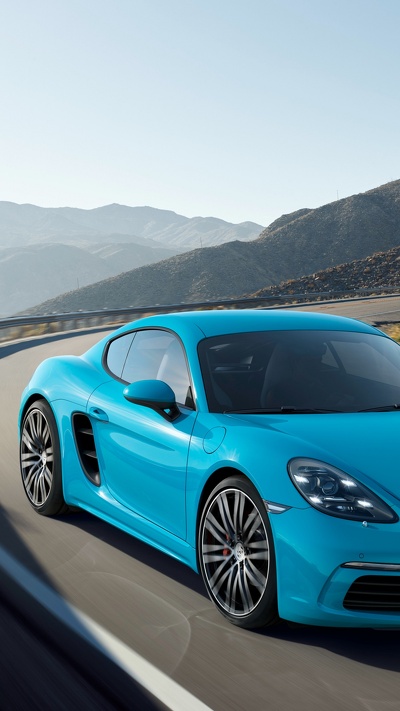 porsche cayman s, порше, авто, суперкар, 2017 порше 718 cayman с