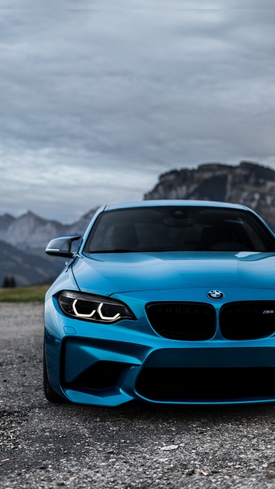 bmw, авто, bmw 4-й серии, бмв м2, синий