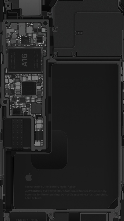 iphone 14 pro schematic – space black