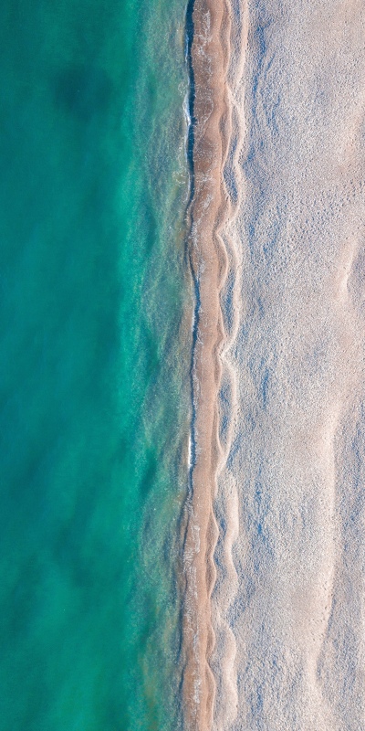 береговая линия вода песок