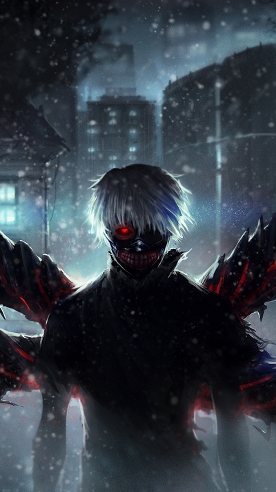 демон, токио вурдалак, темнота, кен kaneki, аниме