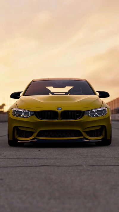 тачки (cars), желтый, бмв (bmw), bmw m4 gts, вид спереди, машины, bmw m4