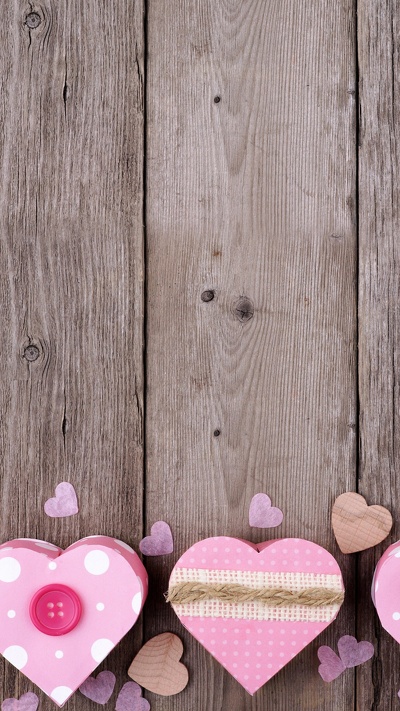 розовый, сердце, день святого валентина, древесина, любовь
